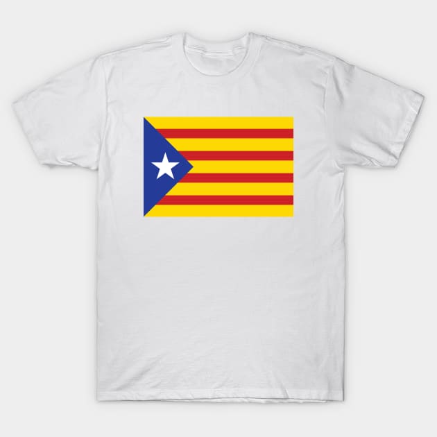 Catalan Bandera de Catalunya T-Shirt by Estudio3e